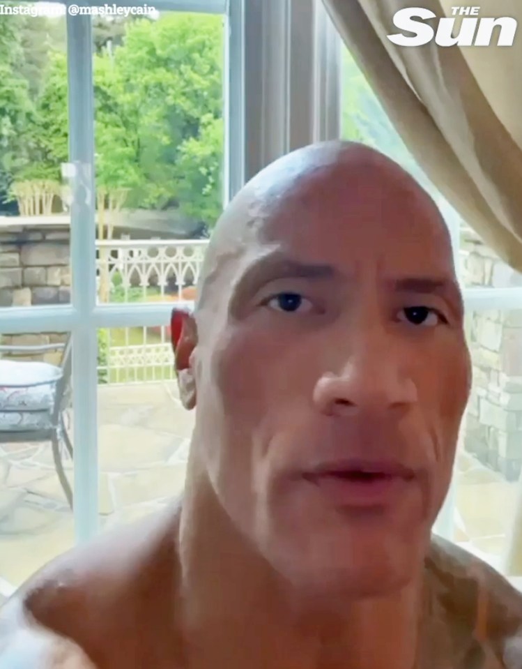 Dwayne ‘The Rock’ Johnson told the couple his heart broke for them