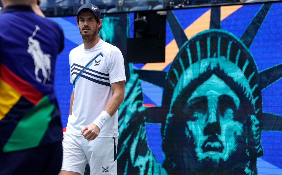 Murray was unlucky to lose in the first round of the US Open