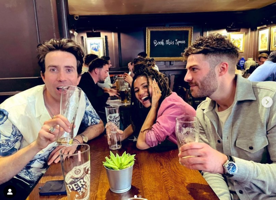 Vick and Jordan North (right) stepped into Nick Grimshaw's shoes on the Radio 1 Drivetime show