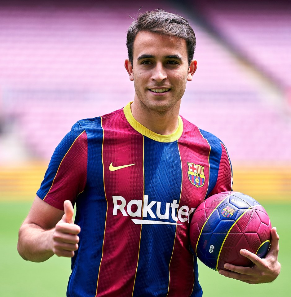 Eric Garcia left Manchester City when his contract expired at the end of last season