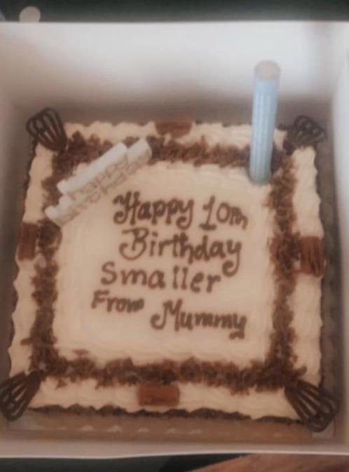 His mum posted a picture of his cake at 11am - just 12 hours before the fatal collision