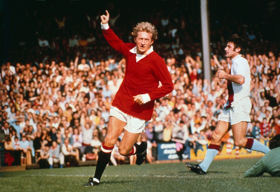 Denis Law is the third highest-scorer in Manchester United's history