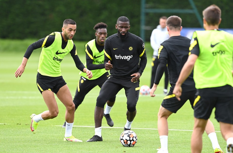 Hakim Ziyech, Callum Hudson-Odoi and Antonio Rudiger are all expected to start