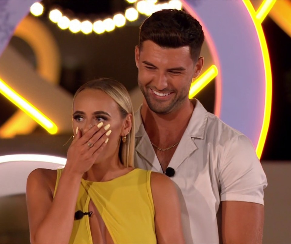 The couple became this year's winners of Love Island on Monday night