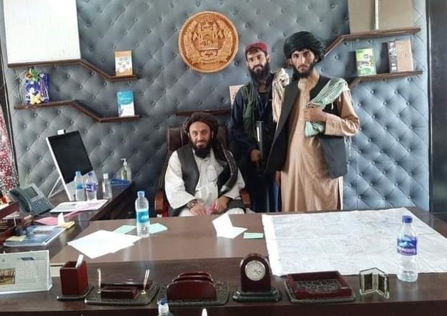 Taliban chiefs have taken over the presidential palace