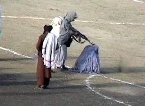 Mum-of-five Zarmina is executed in front of 30,000 in a football stadium in Kabul in 1999