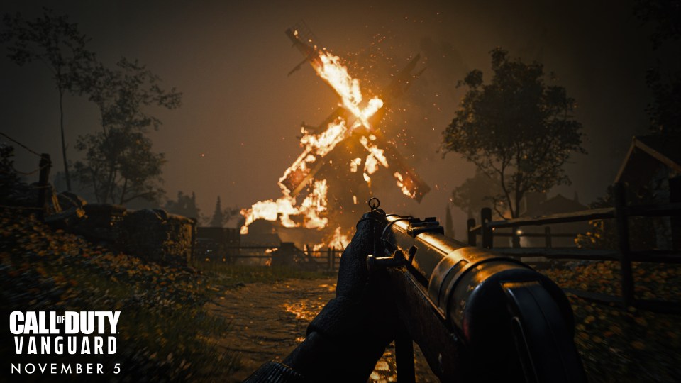 Sledgehammer Games told us it had been working on a "down the gun" cinematic experience