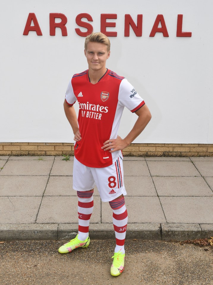 Martin Odegaard has joined Arsenal on a permanent deal from Real Madrid