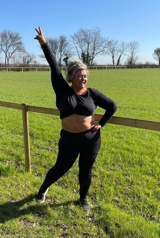 Gemma told fans she now wants to be known as the 'fitness queen'