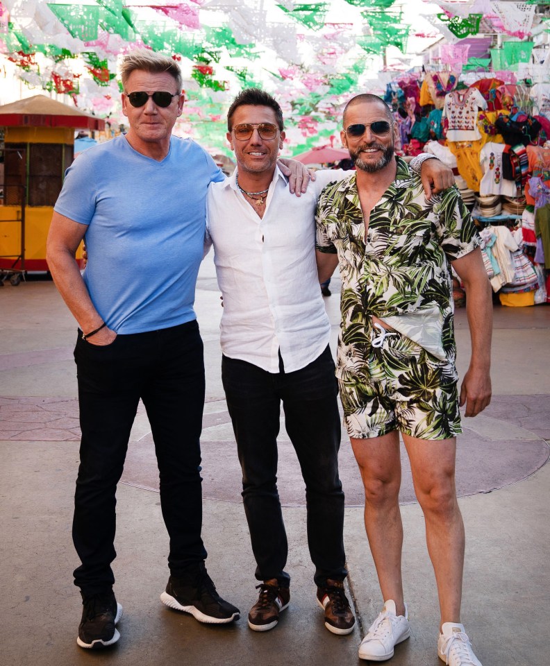 Gordon Ramsay has been forced to cut short his latest Road Trip series with Gino and Fred after an outbreak in Egypt during filming