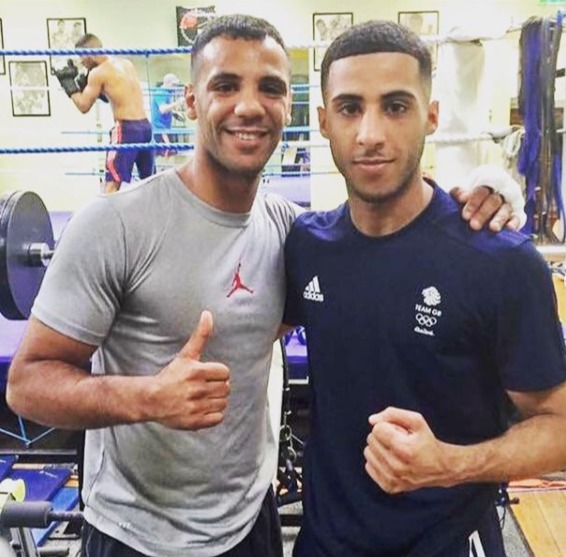 Kal Yafai with younger brother Galal