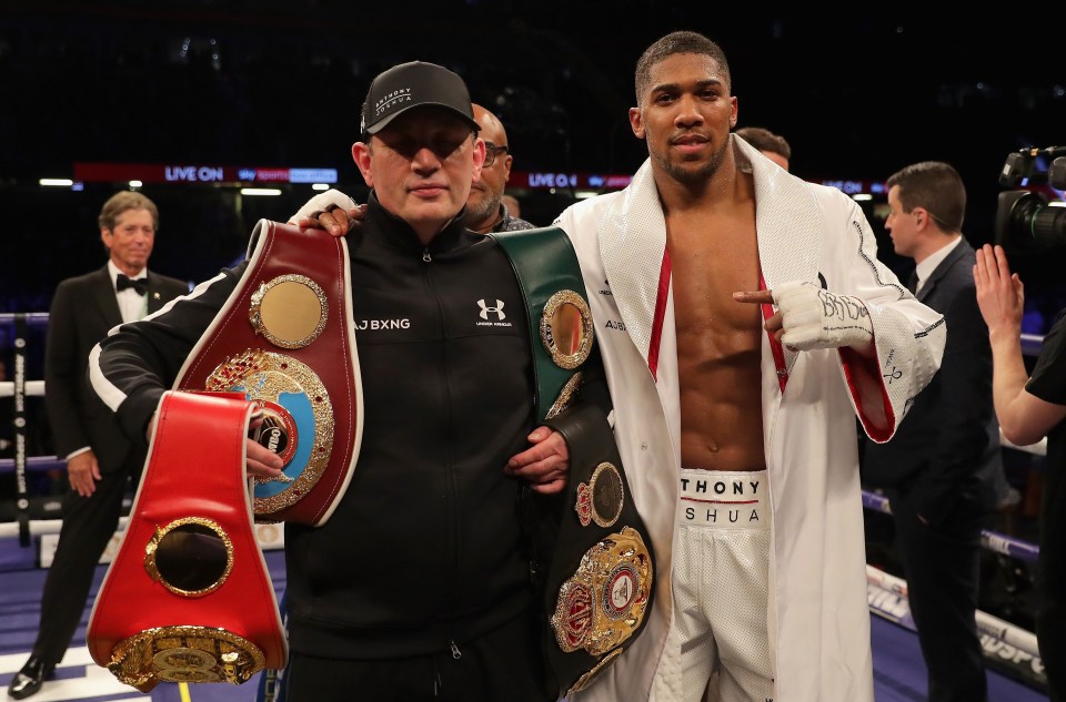 Rob McCracken hopes Anthony Joshua can put in a top showing against Oleksandr Usyk