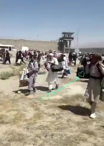 Around 5,000 Taliban inmates were released from jail