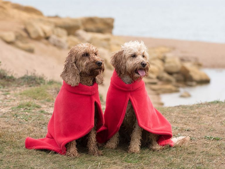 Another easy to slip on drying coat.