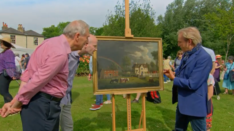 Expert Philip Mould valued a painting of a farming scene