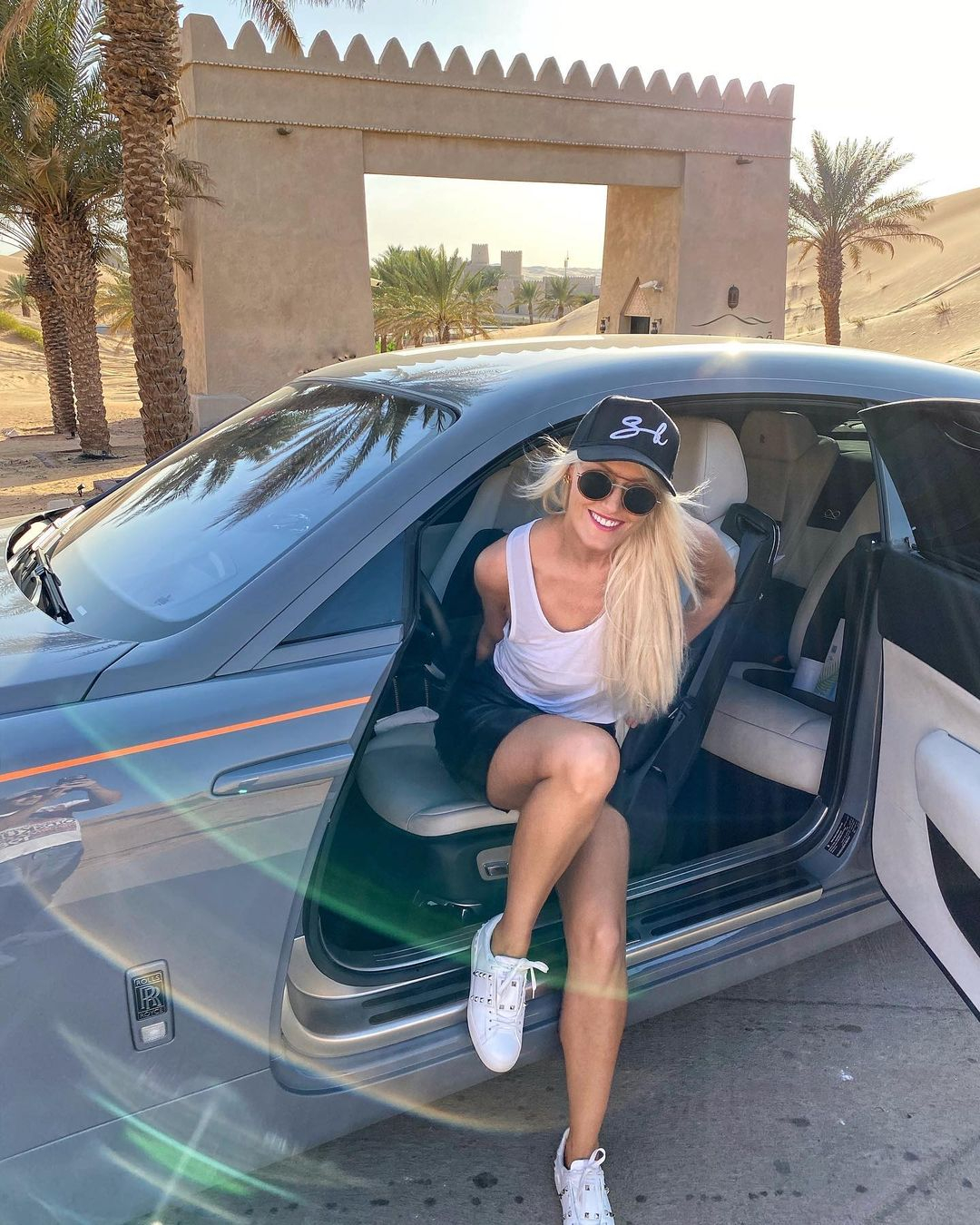 Alex Hirschi is known online as Supercar Blondie