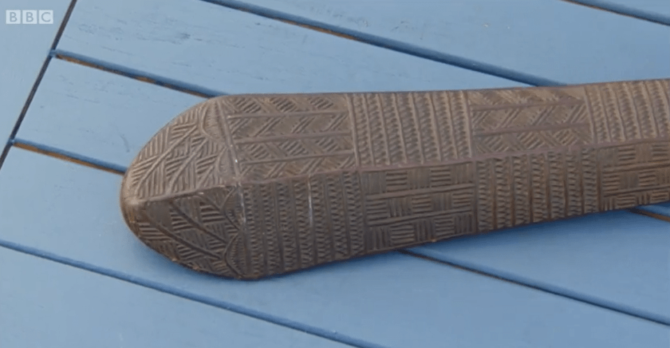 It turned out to be an 18th Century Tongan war club