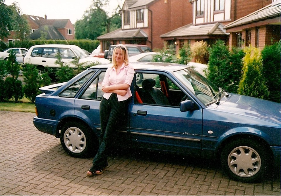 Sarah at home aged 17