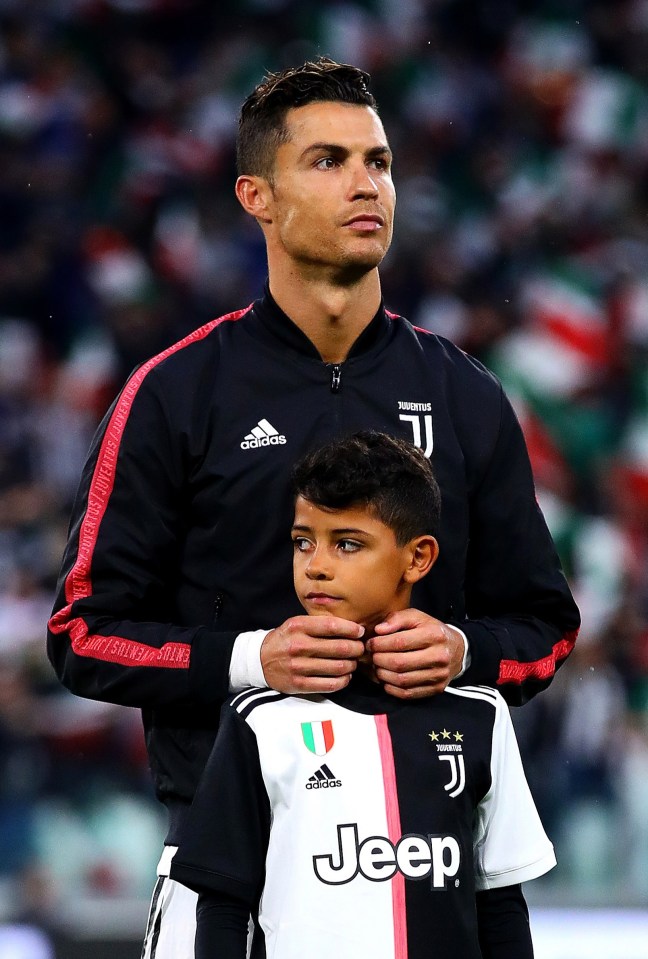 Cristiano and his son are set to both turn out for Manchester United