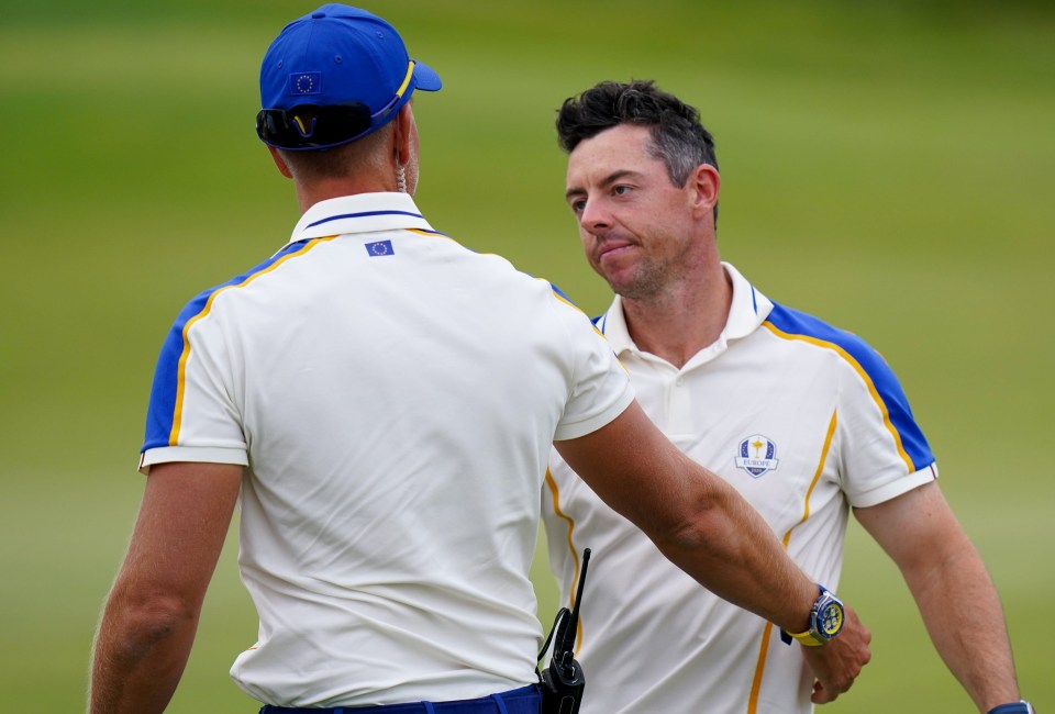 McIlroy and his European team-mates were thrashed by their American rivals