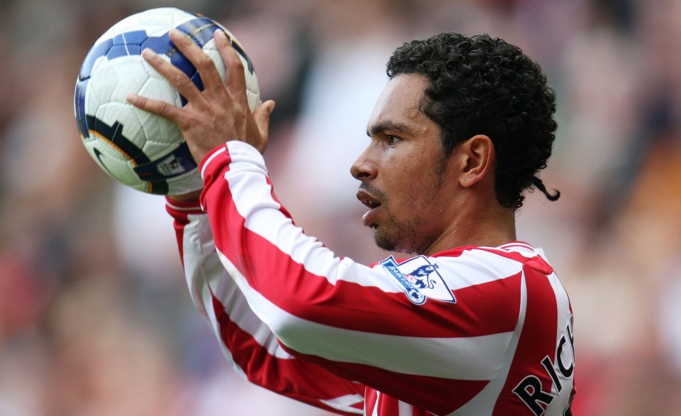 Kieran Richardson moved to Sunderland after earning England caps