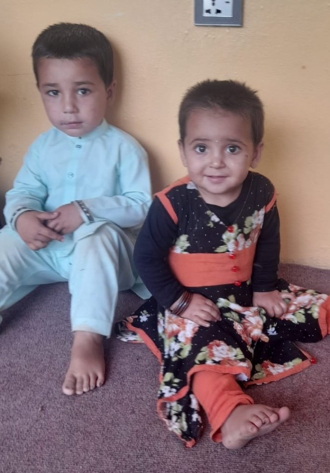 Tawid three and Aliya, are with their family at a secret location hiding from the Taliban