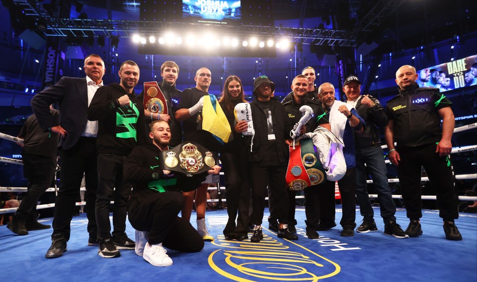 Team Usyk got it spot on with their tactics to spring super shock