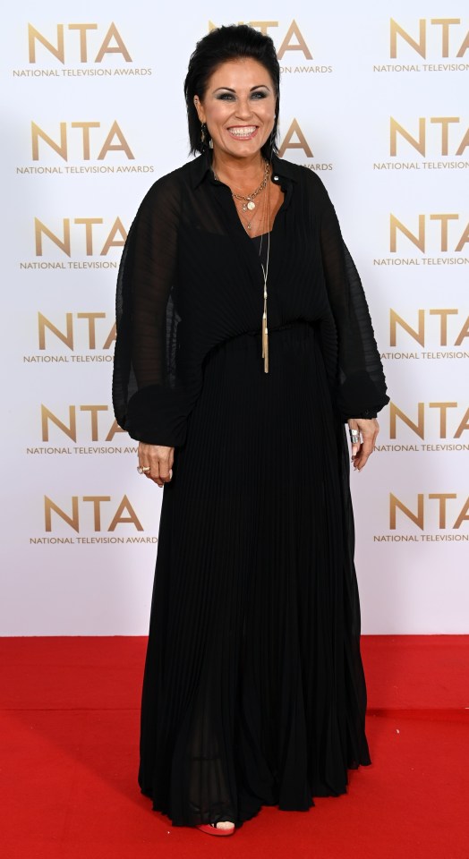 She was among the stars on the red carpet at the NTAs earlier this month