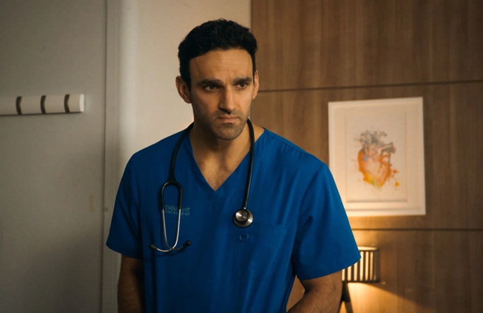 Holby City's Eli has been trying for a baby with wife Amelia