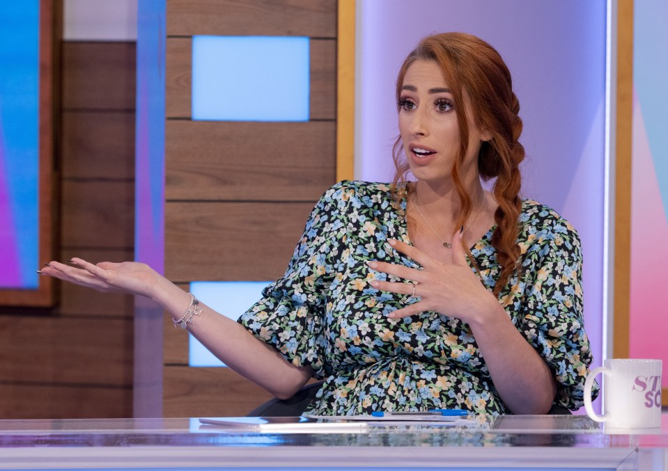 Loose Women star Stacey Solomon has revealed she gave her son Leighton her surname and not her ex's