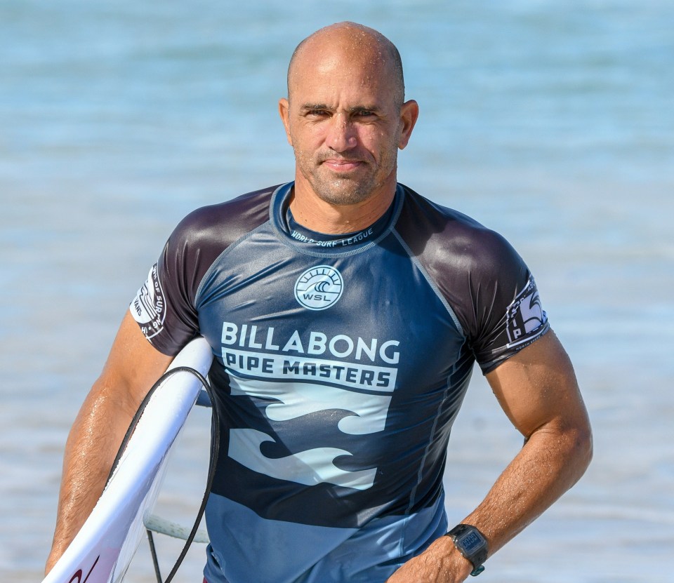 Kelly is widely regarded as one of the world's greatest ever surfers