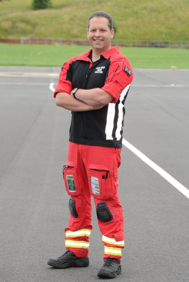 Dr Dion Arbid from the Great North Air Ambulance who has been nominated for the Ultimate Lifesaver Category