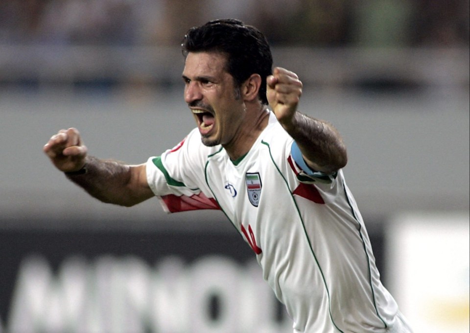 Ali Daei scored 109 times for Iran between 1993 and 2006