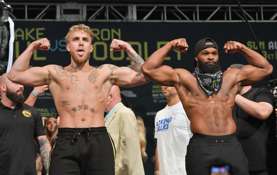 Tyron Woodley is finally getting his 'I love Jake Paul' tattoo