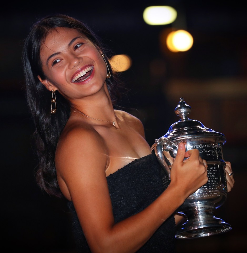 The 18-year-old Brit bagged £1.8million in prize money after winning the US Open