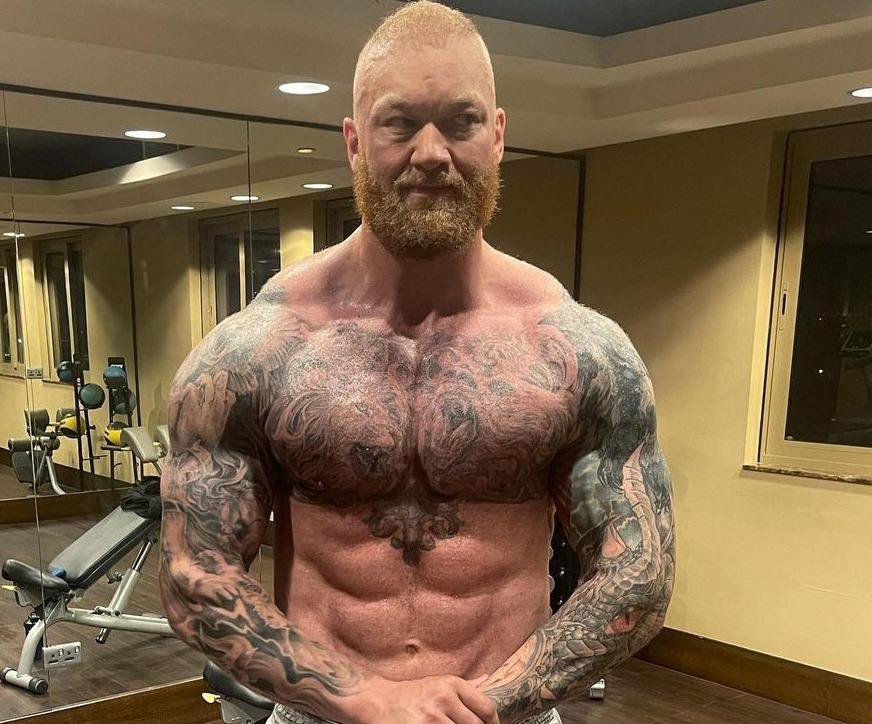 Hafthor Bjornsson has lost nine stone since swapping strongman for boxing