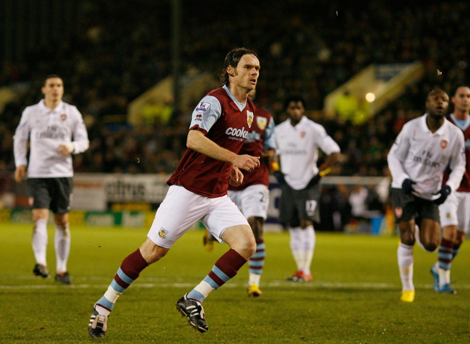 Chris Eagles is another United prospect who moved to Burnley