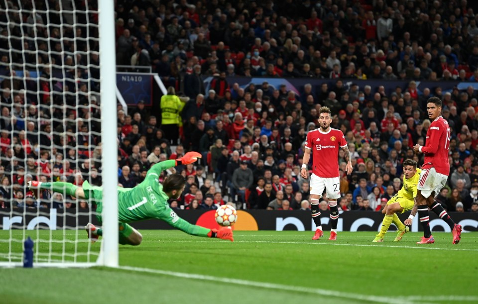 De Gea made several top class saves to keep United in the game