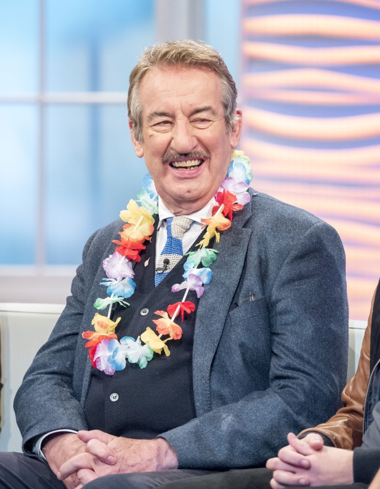 John pictured on Lorraine in 2017