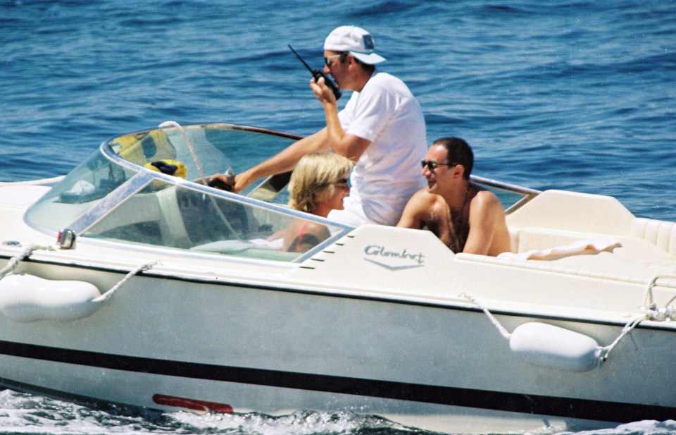 The couple were often seen enjoying holidays together