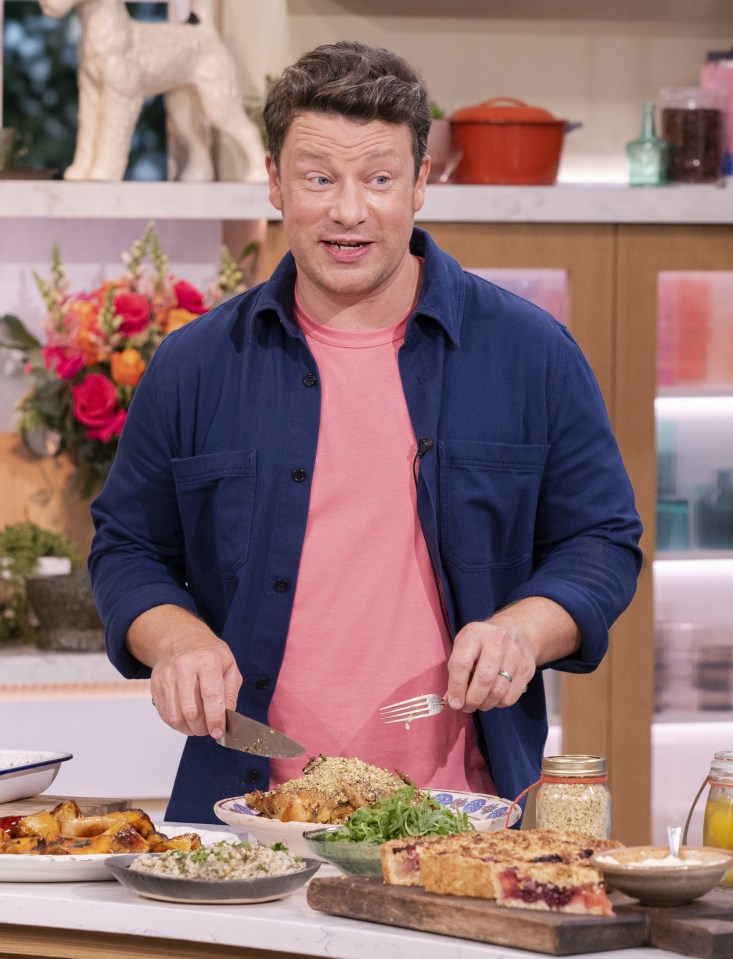 Jamie Oliver has revealed his harshest food critic is his five-year-old son River, who thinks his food is 'disgusting'