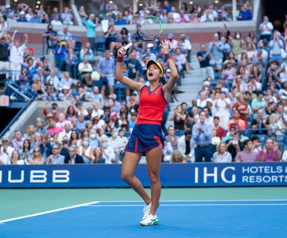 Emma Raducanu made history when she won the US Open earlier this month