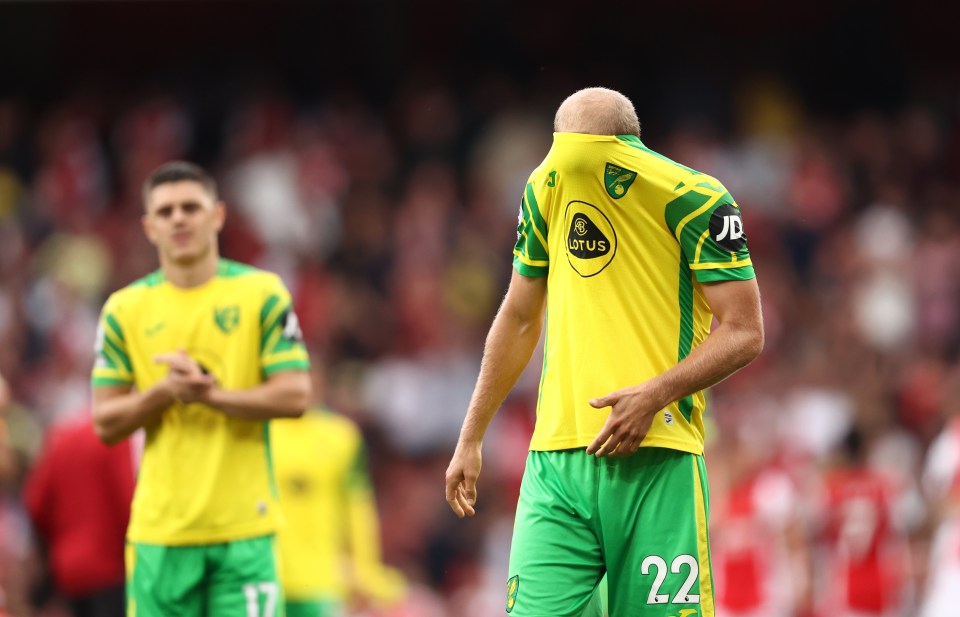 It is now four defeats from four for Norwich