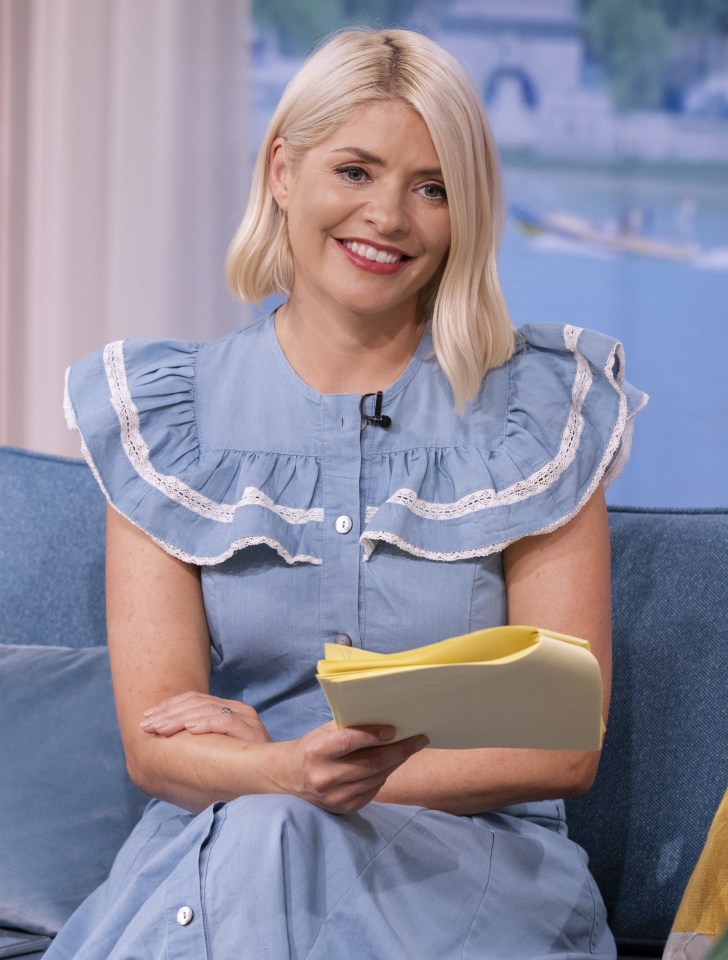 Holly Willoughby today seemed to suggest she was a believer in fairies