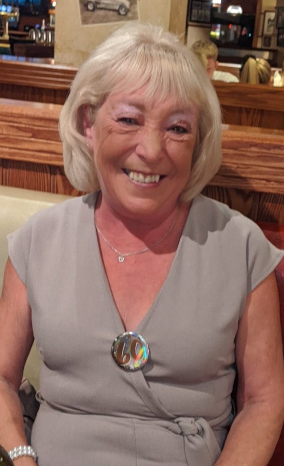 Gran Janice Jones died three weeks after suffering broken ribs when she fell out of a taxi while wearing heels.