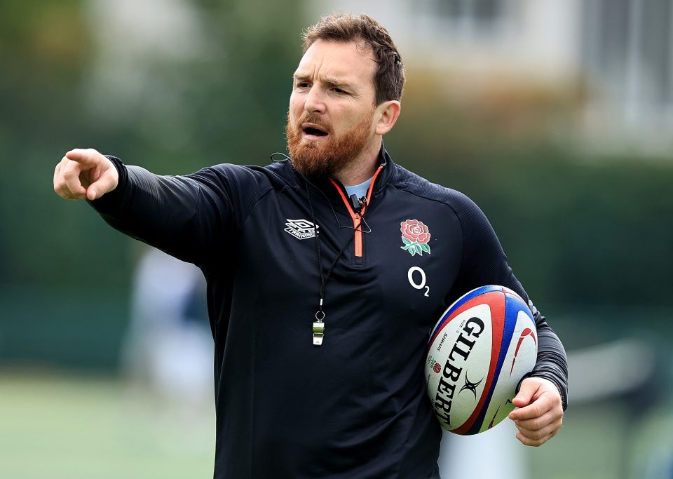 Gleeson has turned his career around and on Tuesday took his first England Rugby Union coaching session alongside Eddie Jones