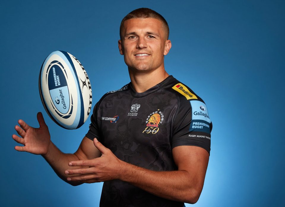 Henry Slade and Exeter Chiefs have been training with Royal Marines Commandos