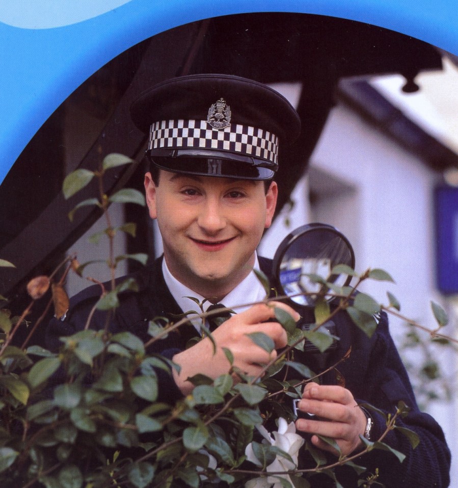 Aspiring detective PC Plum was played by actor Andrew Agnew