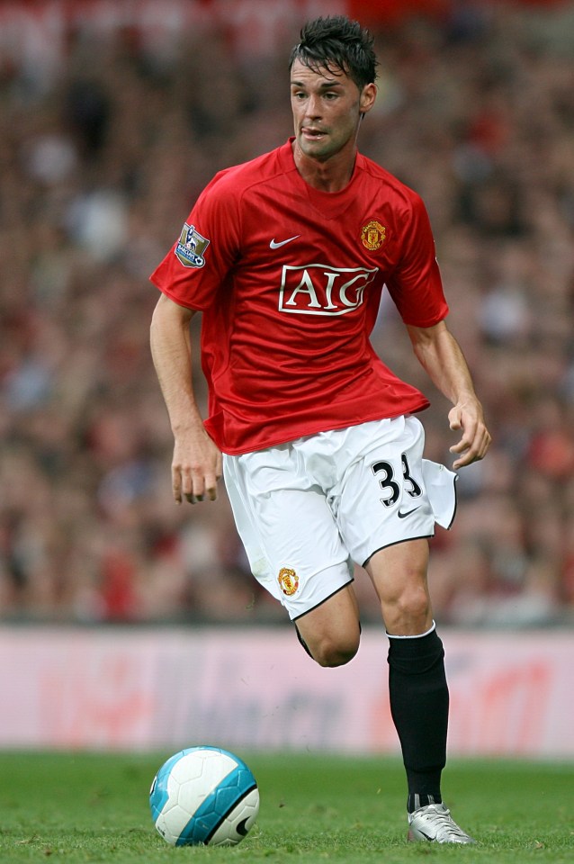 Eagles played for Manchester United from 2003 to 2008