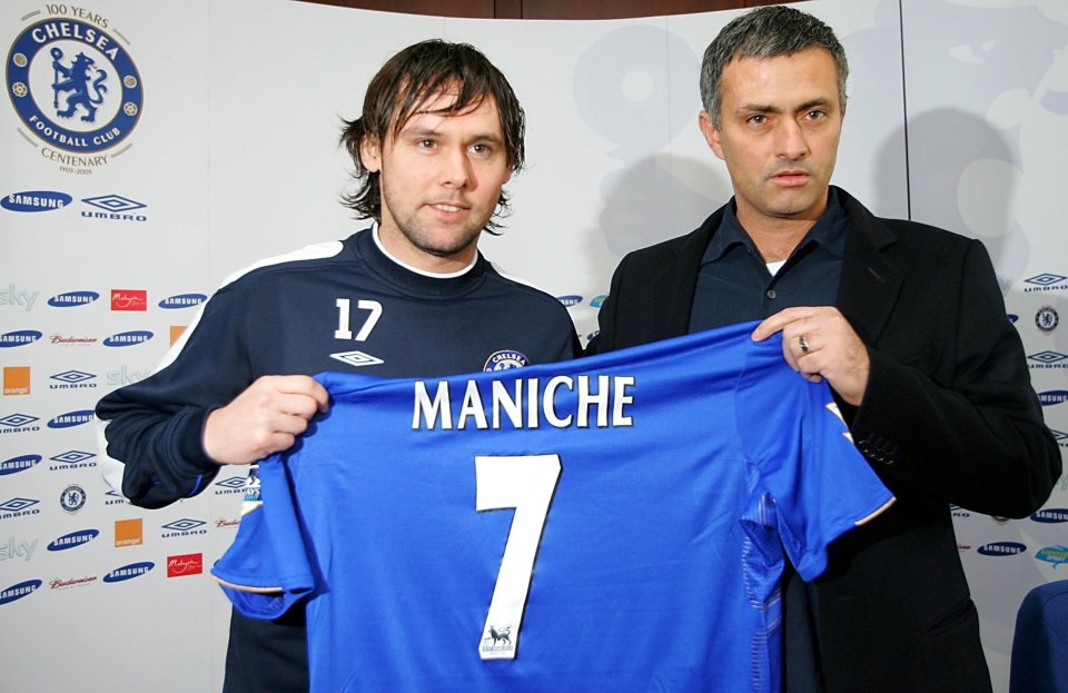 Jose Mourinho brought Maniche to Chelsea in 2006